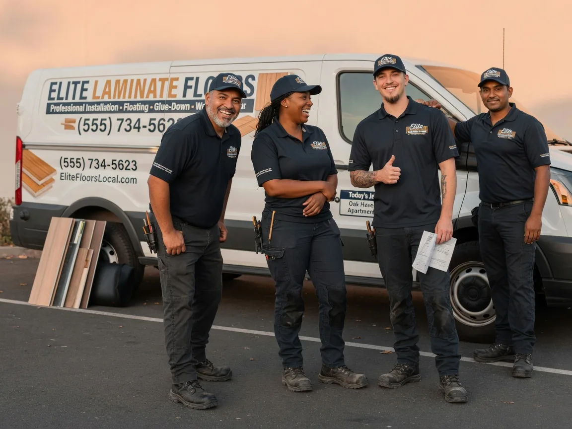 Laminate flooring installation company in Fresno, OH